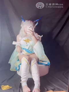 沐沐酱新-cos王者荣耀西施游龙清影V6沐沐酱新 cos 王者荣耀 西施 游龙清影