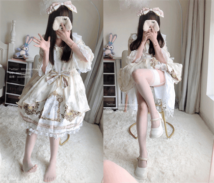 白桃少女-白絲洛麗塔[1V 40P]